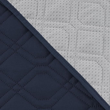 PrinceDeco Waterproof Couch Cover for Dogs Washable Dog Blanket Indoor and Outdoor Replacement Bed Cover with Anti-Slip Back Furniture Bed Couch Sofa for Large Sized Dog(52x82 Inch,Navy)