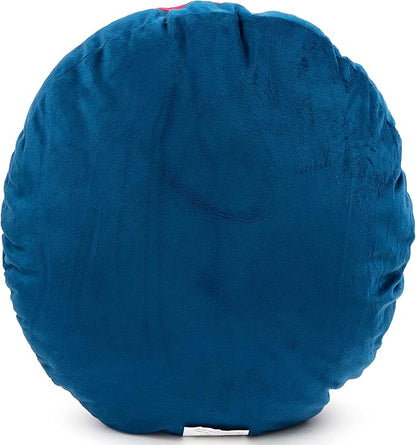 Jay Franco Marvel Avengers Captain America's Shield Shaped Decorative Pillow - Kids Super Soft Throw Plush Pillow - Measures 16 Inches (Official Marvel Product)