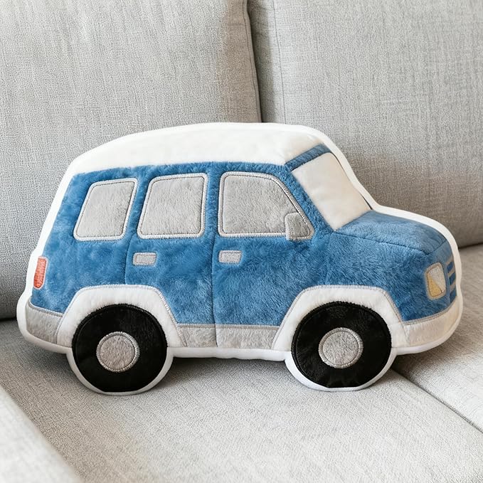 Custom Car Shaped Pillow Personalized Double-Sided Printed Cute Pillow Customized Christmas Party Commemorative Gift Sofa Decorative for Boys and Girls 8-32in