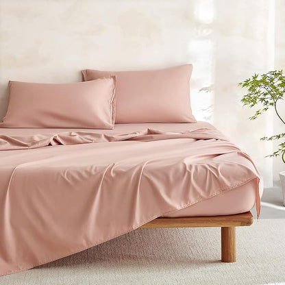 Wake In Cloud - Floral Comforter Set with Sheets, Cute Vintage Flower Cottagecore Aesthetic for Women Teen Girls, 5 Pieces Bed in a Bag, Black, Twin Size