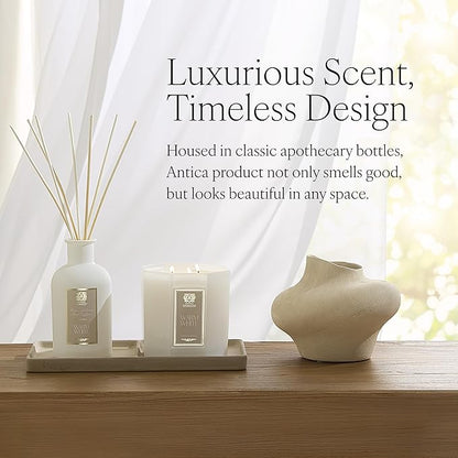 Antica Farmacista Home Ambiance Diffuser - Long-Lasting Reed Scent Diffuser - Luxury Room Freshener Gift - Neroli & Tonic, 3.4 fl oz