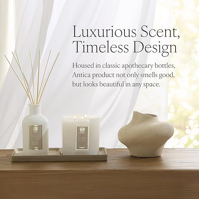 Antica Farmacista Home Ambiance Diffuser - Long-Lasting Reed Scent Diffuser - Luxury Room Freshener Gift - Neroli & Tonic, 8.45 fl oz