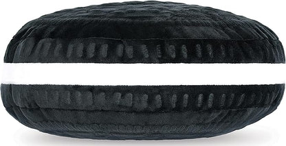 iscream Oreo Cookie Shaped Embossed 15" Fleece Pillow