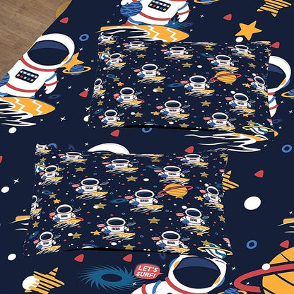 Tailor Shop Space Boys Comforter Sets Full Size,Space Bedding Sets for Boys Kids Galaxy Comforter Teens with 1 Pillowcase……