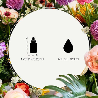 Apotheke Scent Tower Aromatherapy Diffuser Fragrance Refill, Sea Salt Grapefruit (120 ml) - Long-Lasting Perfume-Grade Essential Oil for Clean & Fresh Home, Office, Hotel & Large Rooms