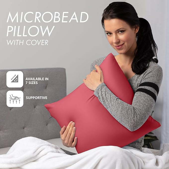 PILLOWY 16"x16" Throw Pillowcases (Cover Only) - 85/15 Nylon, Spandex - Luxurious, Silky, Stretchy & Soft - 1Pcs Solid Color - A Perfect Choice for Couch Chairs Sofa Bed Adult or Kids Bedroom, Maroon
