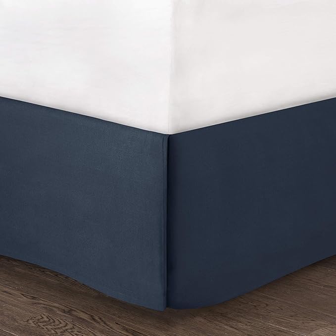 Intelligent Design Complete Bed In A Bag Casual Boho Comforter with Sheet Set Decorative Pillow, All Season Bedding Set, Twin, Loretta Navy 7 Piece