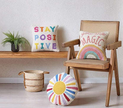 You are Magic Wool Hook Inspirational Pillow by The Pillow Shoppe