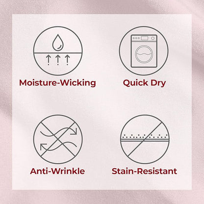 Mellanni Extra Deep Twin XL Sheets - 3 PC Iconic Collection Bedding - Hotel Luxury, Ultra Soft, Cooling Bed Sheets - Wrinkle, Fade, Stain Resistant (Twin Extra Long, Blush Pink)
