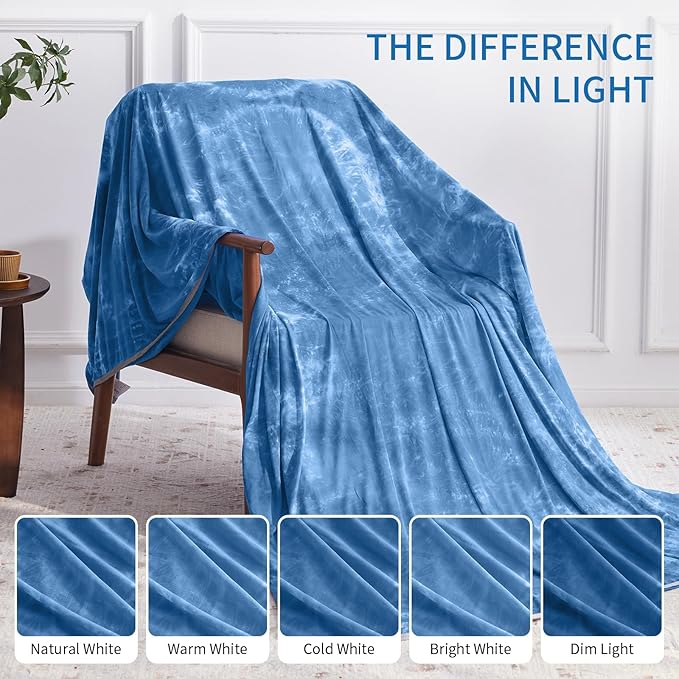 Guohaoi Cooling Blanket (90"x90"Queen Size) for Hot Sleepers and Night Sweats,Decortive Tie Dye,Arc-Chill Q-Max >0.5Cool Fiber,Ultra Cold Breathable,Comfortable,Keep Cool,All-Season