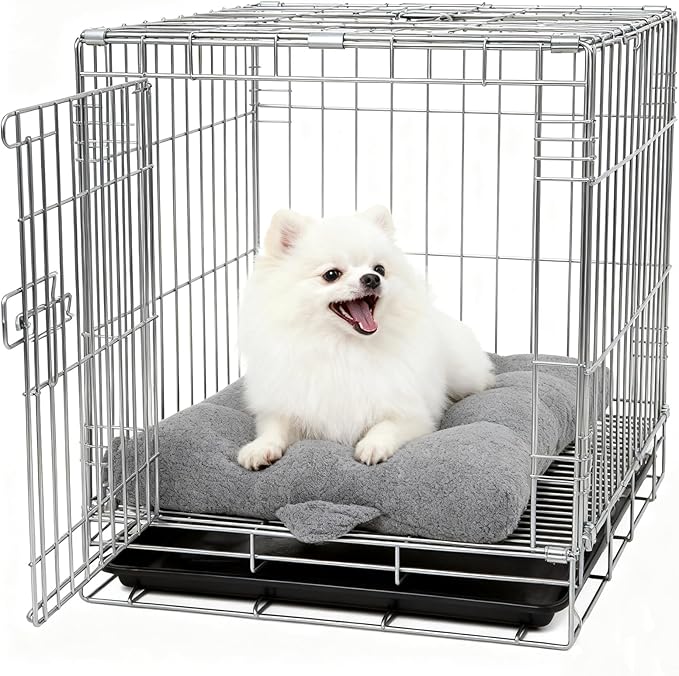 Washable Dog Couch Bed, Pet Sofa with Removable Cushion & Non-Slip Bottom, Orthopedic Plush Furniture for Medium/Large Dogs,Cat & Dog Loveseat.(Dark Grey)