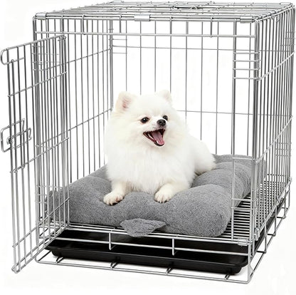 Washable Dog Couch Bed, Pet Sofa with Removable Cushion & Non-Slip Bottom, Orthopedic Plush Furniture for Medium/Large Dogs,Cat & Dog Loveseat.(Dark Grey)