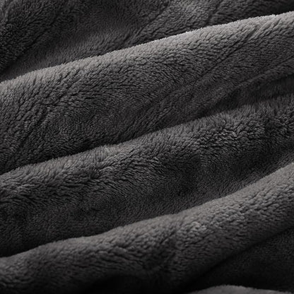 Electric Heated Blanket Full Size 72"x84",Fast Heating Throw, Soft Plush Microplush for Bed & Couch, 10 Hours Auto Off & 5 Heating Levels, Machine Washable, Gifts for Grandma & Family-Dark Gray