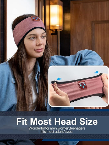 Lullaband Bluetooth Headphones - Ultra-Long Play Time Sleeping Headphones, Birthday Father Mother Valentine's Day Gifts for Women Men