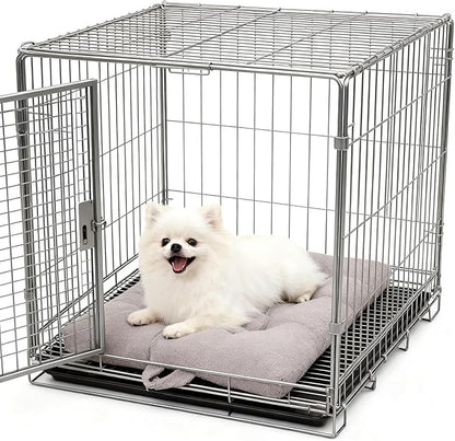 Washable Dog Couch Bed, Pet Sofa with Removable Cushion & Non-Slip Bottom, Orthopedic Plush Furniture for Medium/Large Dogs,Cat & Dog Loveseat.(Light Grey)