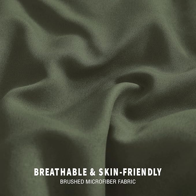 Exclusivo Mezcla Lightweight Reversible Queen Size Comforter Set, Down Alternative Comforter with 2 Pillow Sham, Queen Size Bedding Set for All Seasons, Emerald/Mint