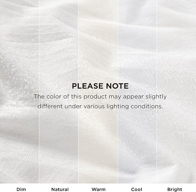 Bedsure 5 Pieces Cotton Comforter Set with Cotton Waffle Throw Blanket - White Comforter King Size, Pillow Shams, Taupe Cooling Blanket of Rayon Derived from Bamboo for Hot Sleepers, Throw Pillow