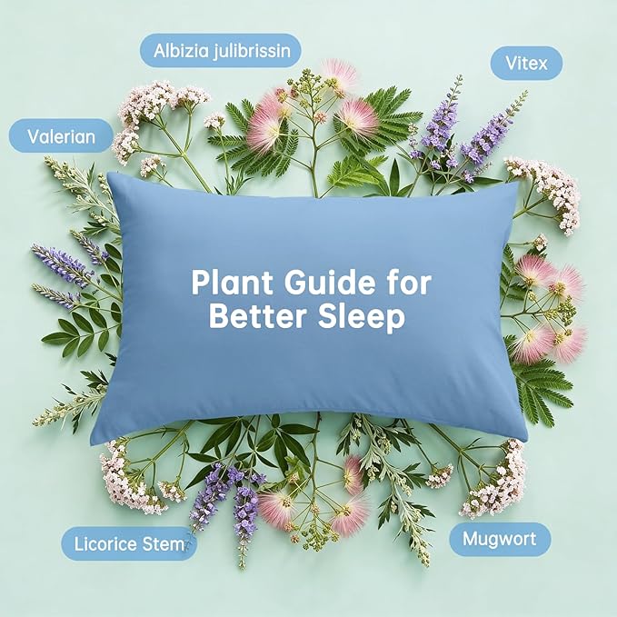 MUXHOMO Ice Blue Bed in a Bag Queen 7 Pieces, Queen Comforter Set Reversible Botanical Flowers Design, Ultra Soft & Breathable Bedding Sets with Comforter, Sheets, Pillowcases & Shams