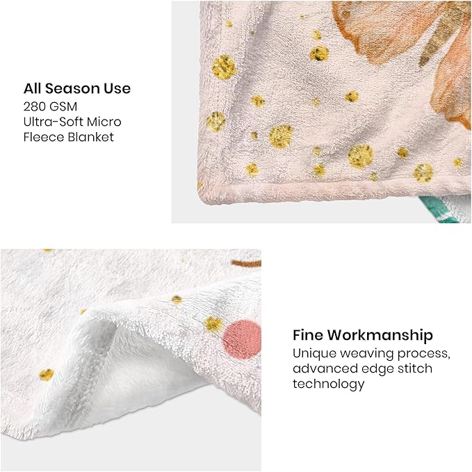 ZWERIVP 70th Birthday Gifts for Women, 70th Women Birthday Ideas, Best 1955 Gifts for 70 Year Old Woman Mom, Happy 70yr Woman Bday, 70 Bday Decorations Throw Blanket 50"X60"
