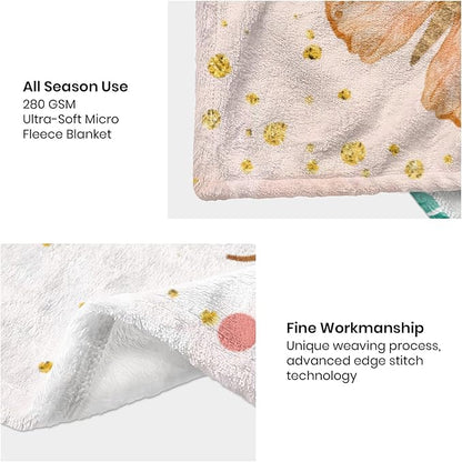 ZWERIVP 70th Birthday Gifts for Women, 70th Women Birthday Ideas, Best 1955 Gifts for 70 Year Old Woman Mom, Happy 70yr Woman Bday, 70 Bday Decorations Throw Blanket 50"X60"