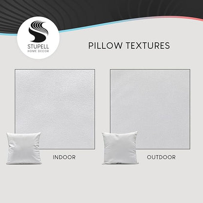 Personalized Throw Pillow – Custom White Square Indoor Cushion 18x18 – Add Your Text – Stupell Industries – Made in USA Home Décor