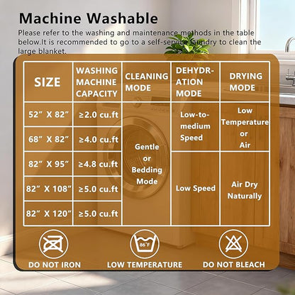 Waterproof Blanket for Couch, Leak Proof Dog Bed Blankets Reversible, Pet Throw Sofa Furniture Protector Machine Washable-52 x82,Orange+Cream