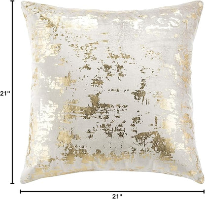 Edmee Metallic Pillow