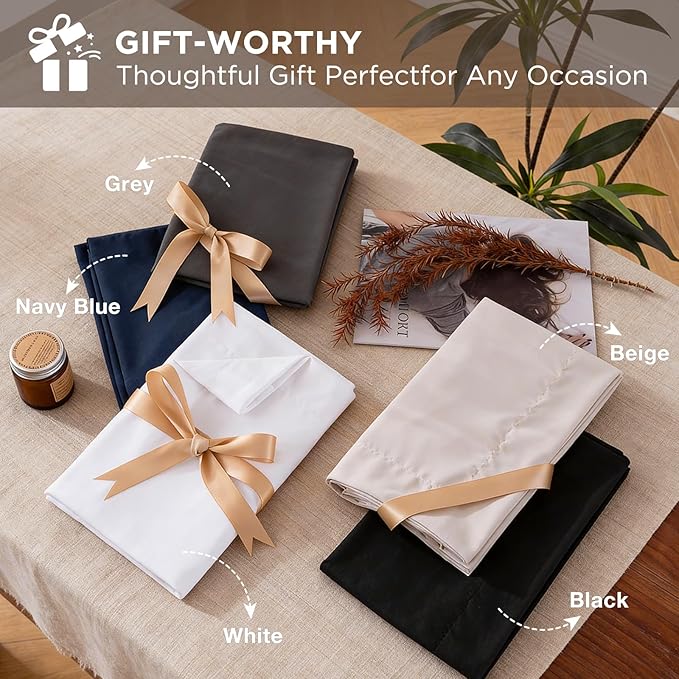 7 Pieces Queen Comforter Set - Utral Soft Microfiber Bedding Set, Thick Duvet Insert Bed in a Bag Without Rustling Noise for All Season, Beige (88"x88")
