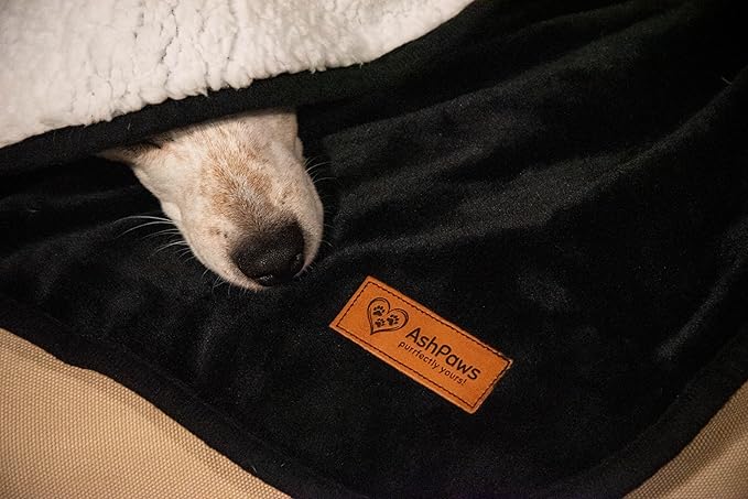 Sherpa Dog & Cat Blanket – Cozy Soft Fleece Comfort for Your Furry Family
