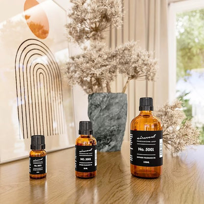 AirScent Baccarat Rouge Inspired Diffuser Oil - Perfume Dupe - Premium Fragrance Oil No. 5001 for Ultrasonic and Waterless Diffusers and Crafting - 30 mL, 1 fl oz Glass Dropper Bottle