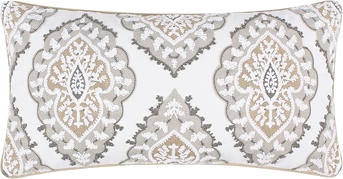Levtex Home Pisa Embroidered Pillow (12x24)
