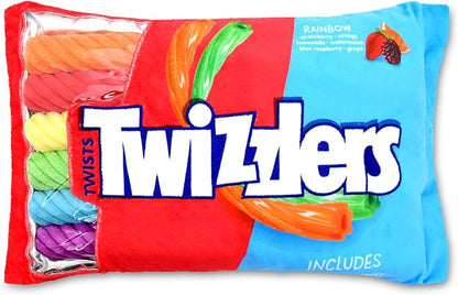 iscream Twizzlers Rainbow 19" x 8.5" Pillow Set with Mini Twist Pillows
