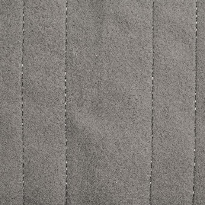 OakRidge Digital Comfort Fleece Heated Full Blanket - Grey, 100% Polyester, Machine Washable, Oeko-TEX Certified, Perfect for Warm Nights, Controlled Heat Settings