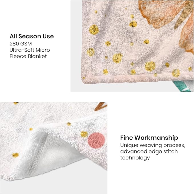 ZWERIVP 85th Birthday Gifts for Women, Women 85th Birthday Gifts, 85 Year Old Bday Decorations for Woman, Woman 85 Year Old Bday Throw Blankets 50"X60"