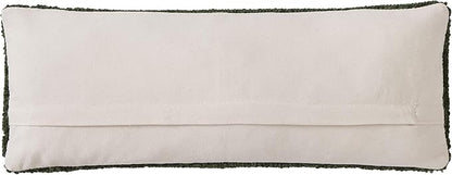Camp Wandawega Trout Wool Hook Throw Pillow, Vintage Lodge Decorative Pillow, Oblong 8x22