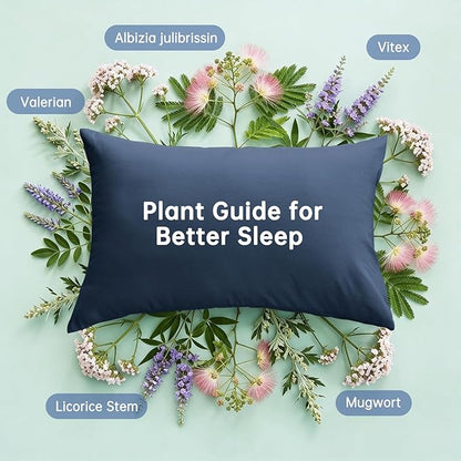 MUXHOMO Navy Blue Bed in a Bag Queen 7 Pieces, Queen Comforter Set Reversible Botanical Flowers Design, Ultra Soft & Breathable Bedding Sets with Comforter, Sheets, Pillowcases & Shams