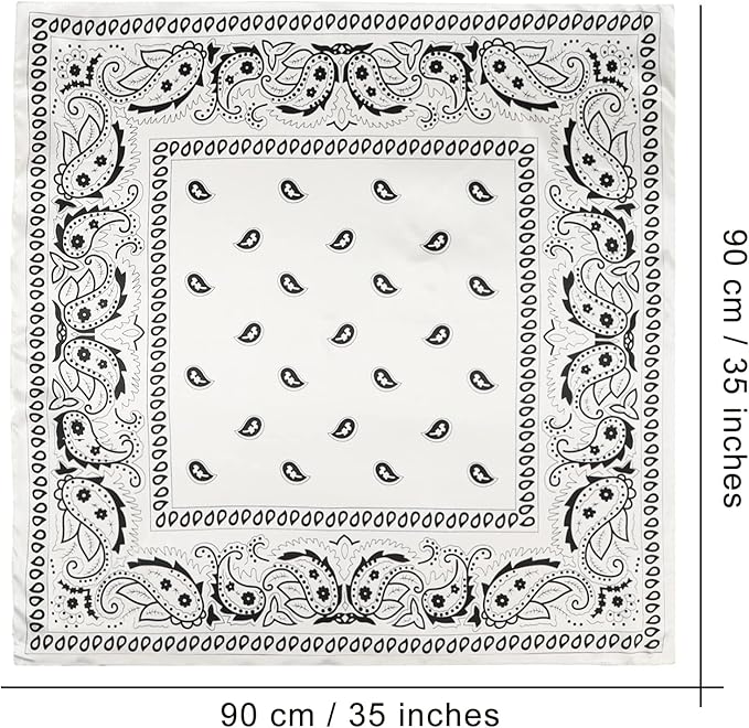 AWAYTR 35” Satin Large Square Head Scarves - 4PCS Silk Like Neck Scarf Hair Sleeping Wraps Satin Silk Scarfs for Women