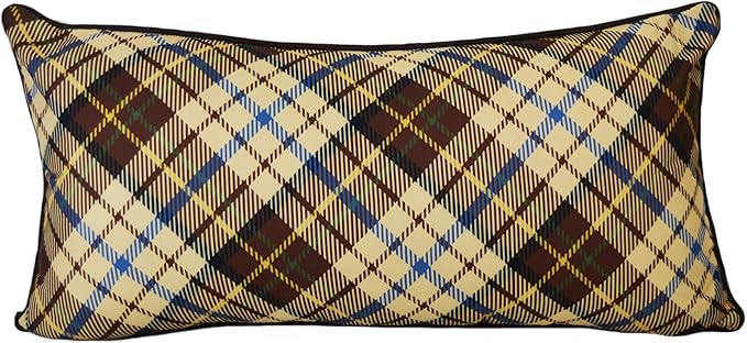 Donna Sharp Throw Pillow - Painted Deer - Lodge Decorative Throw Pillow with Deer in Forest Pattern - Polyester - Rectangle…