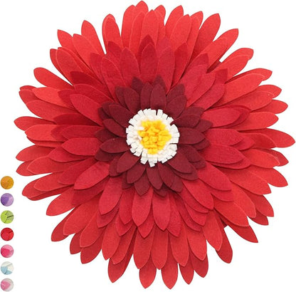 Contempo Lifestyles Flower Pillow, 3D Handmade Accent Decorative Flower Shaped Pillow for Couch & Bed, Living Room, Gifts for Her