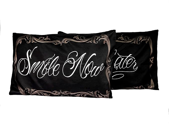 JPI Comforter Set Queen - Smile Now - QUEEN BED 86"x 86" with 2 Pillow Shams