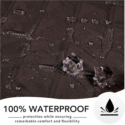 Easy-Going 100% Waterproof Dog Bed Cover, Non-Slip Pet Blanket for Furniture, Washable Couch Cover, Repleasement Sofa Cover (96x82 in, Chocolate)
