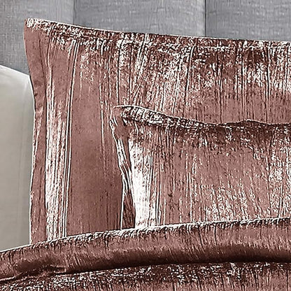 Riverbrook Home Turin Comforter Set, King, Blush, 7 Piece Set