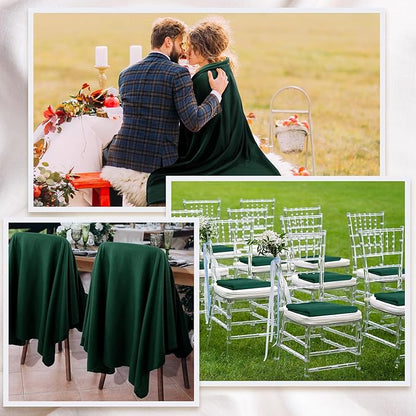 Kinlop Fleece Blanket Bulk 60 x 50 Inch Soft Lightweight Fleece Cozy Blanket Warm Throw Plush Pet Throw for Bed Couch Sofa Home Office Wedding Gifts Travel Camping(Turquoise Green)