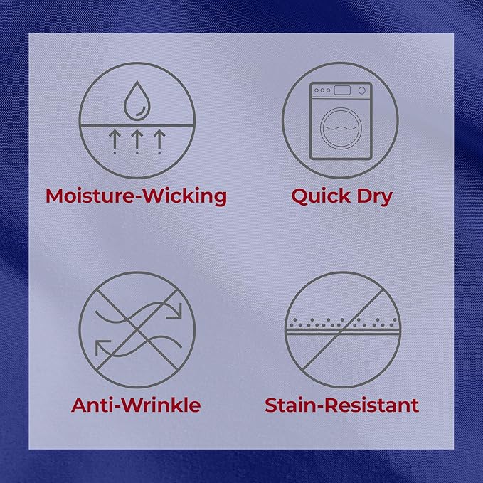Mellanni Extra Deep Full Sheets - 4 PC Iconic Collection Bedding - Hotel Luxury, Ultra Soft, Cooling Bed Sheets - Wrinkle, Fade, Stain Resistant (Full, Royal Blue)