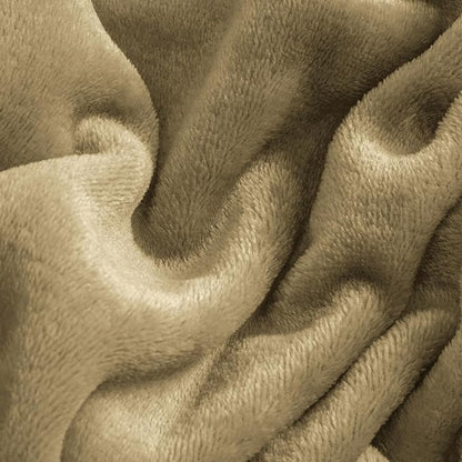 BEDELITE Flannel Sheets Twin Size Camel - Super Soft Fleece Sheets Set Fluffy Extra Plush, 3 Piece(Include Fitted Sheet, Flat Sheet, 1 Pillowcase)