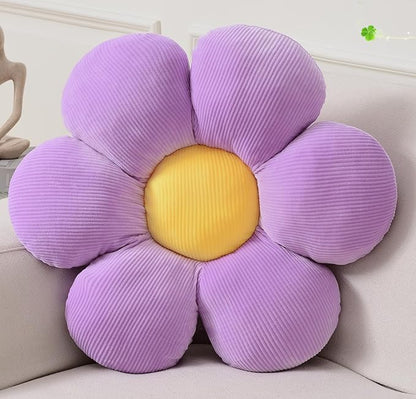 Flower Shaped Throw Pillow Cushion Flower Pillow Soft Seating Plush Pillow 23.26" Floor Pillows Home Decorative Seating Cushions