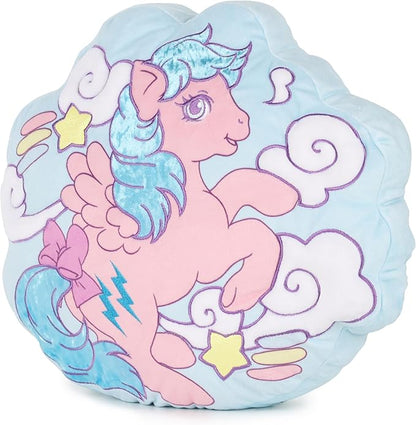 Jay Franco Shaped Decorative Pillow – 15 Inch Kids Ultra-Soft Stuffed Plushie & Cozy Throw Pillow, Official Licensed Product, Blue - My Little Pony