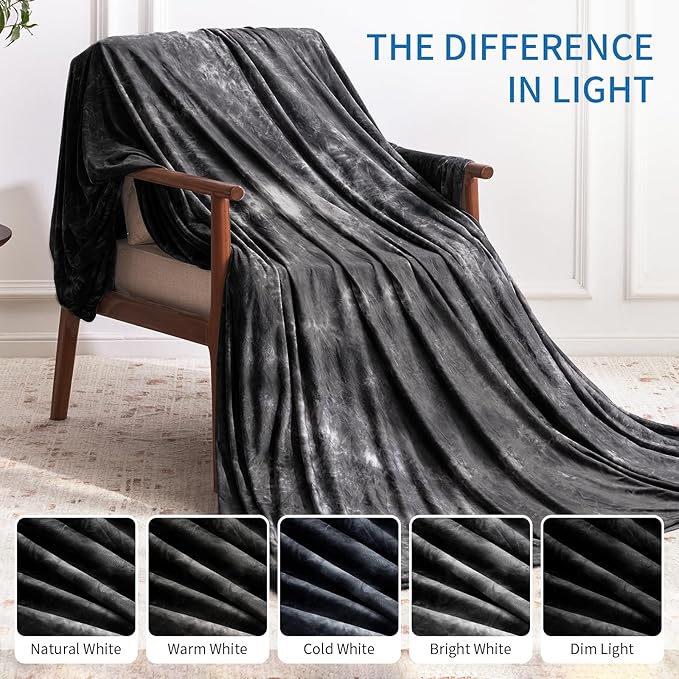 Guohaoi Cooling Throw Blanket for Hot Sleepers,Decortive Tie Dye,Arc-Chill Q-Max >0.5Cool Fiber,100% Oeko-Tex Certified,Lightweight Summer Cool Blanket for Ultra Cold Breathable,Keep Cool,50''x70''