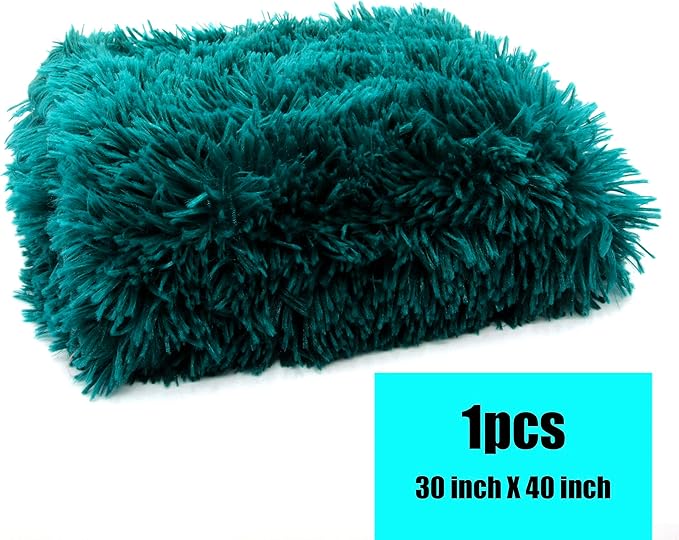 Pet Dog Bed Blankets, Fluffy Fleece Dog Throw Blankets Sleep Mat,Soft Puppy Blankets Cat Kitten, S M L XL,Fuzzy Reversible Sherpa Blanket for Bed, Couch, Sofa, Travel,Washable & Lightweight