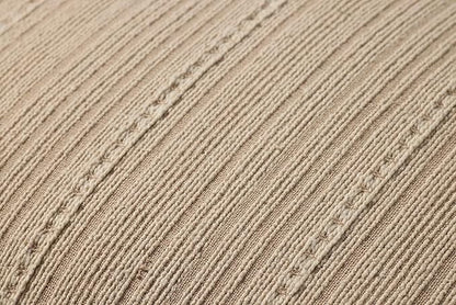 Loloi Chris Loves Julia Howie Collection PCJ0023 Natural 18'' x 18'' Cover w/Poly Pillow